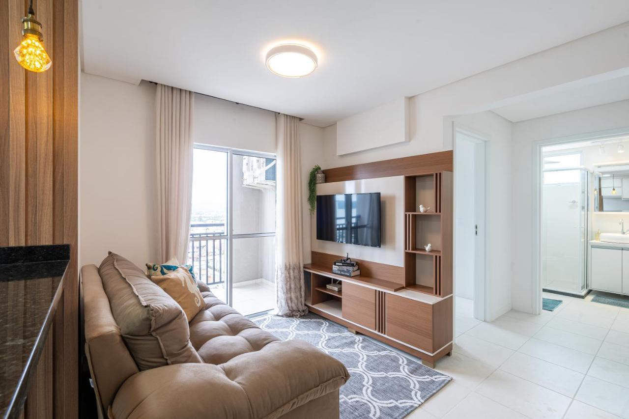 Apartamento Com Vista Mar, Ar-Condicionado, Wi-Fi Condominio Com Piscina, Quadra De Esportes Playground Infantil A 15 Minutos Do Beto Carreiro Piçarras Exteriör bild