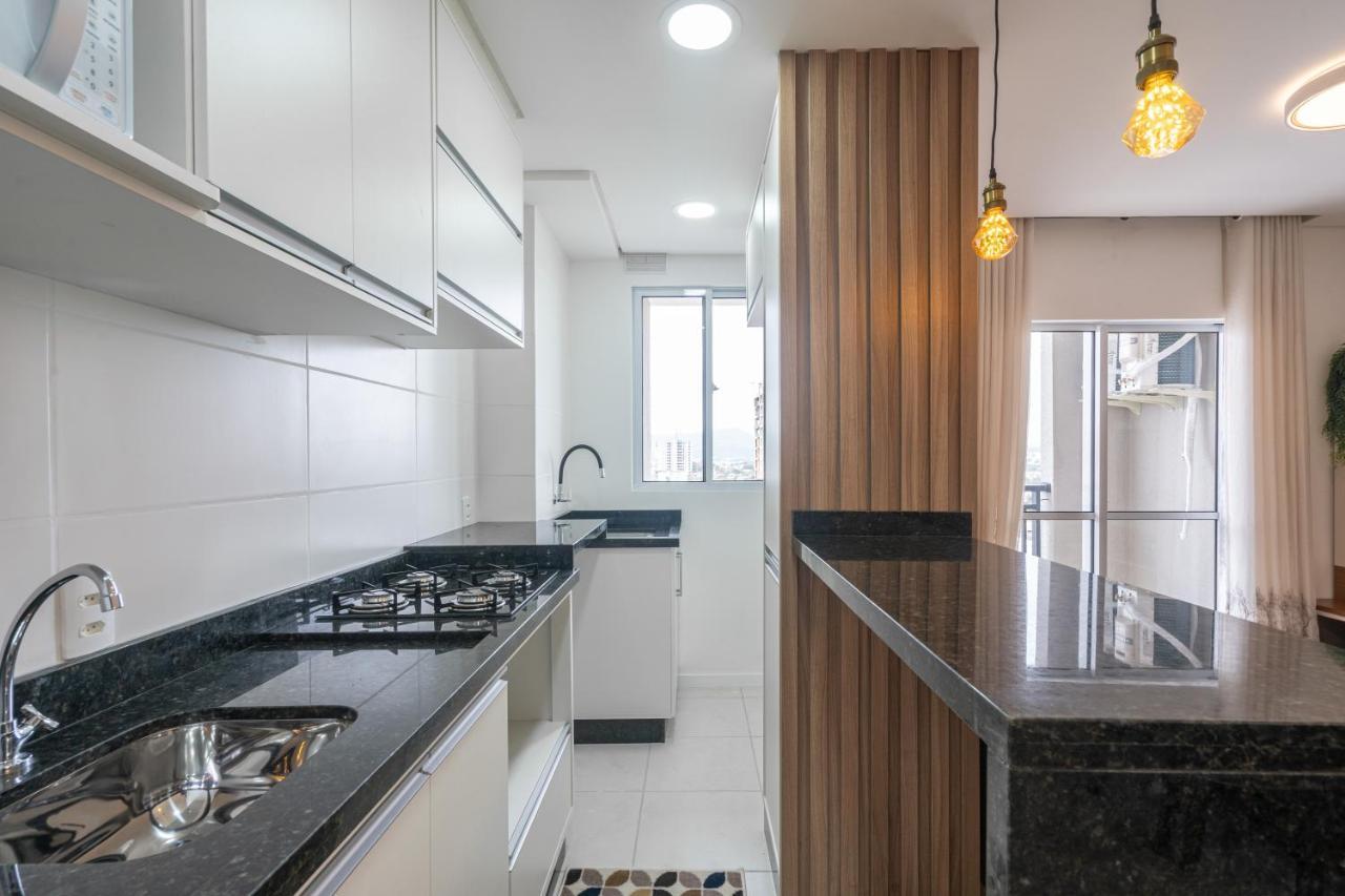 Apartamento Com Vista Mar, Ar-Condicionado, Wi-Fi Condominio Com Piscina, Quadra De Esportes Playground Infantil A 15 Minutos Do Beto Carreiro Piçarras Exteriör bild