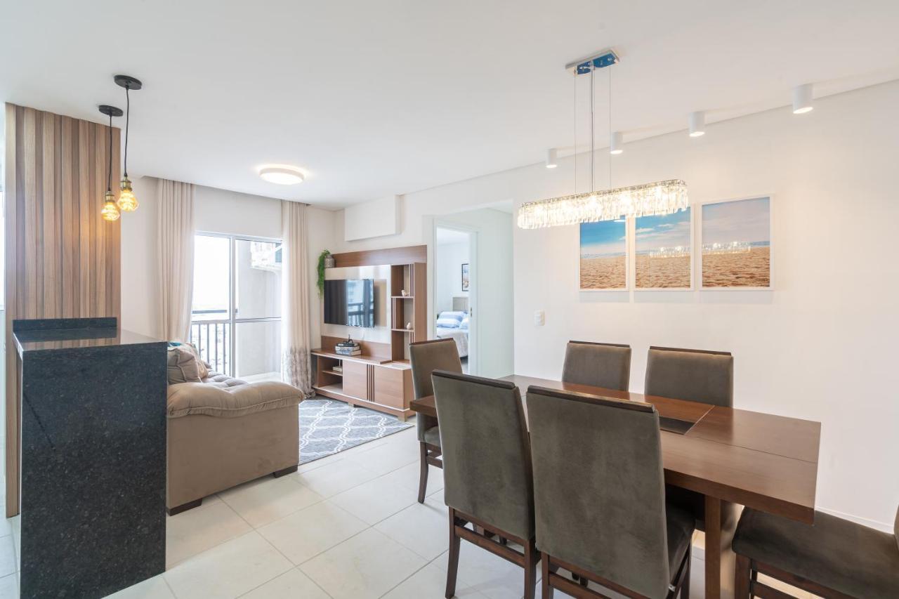 Apartamento Com Vista Mar, Ar-Condicionado, Wi-Fi Condominio Com Piscina, Quadra De Esportes Playground Infantil A 15 Minutos Do Beto Carreiro Piçarras Exteriör bild