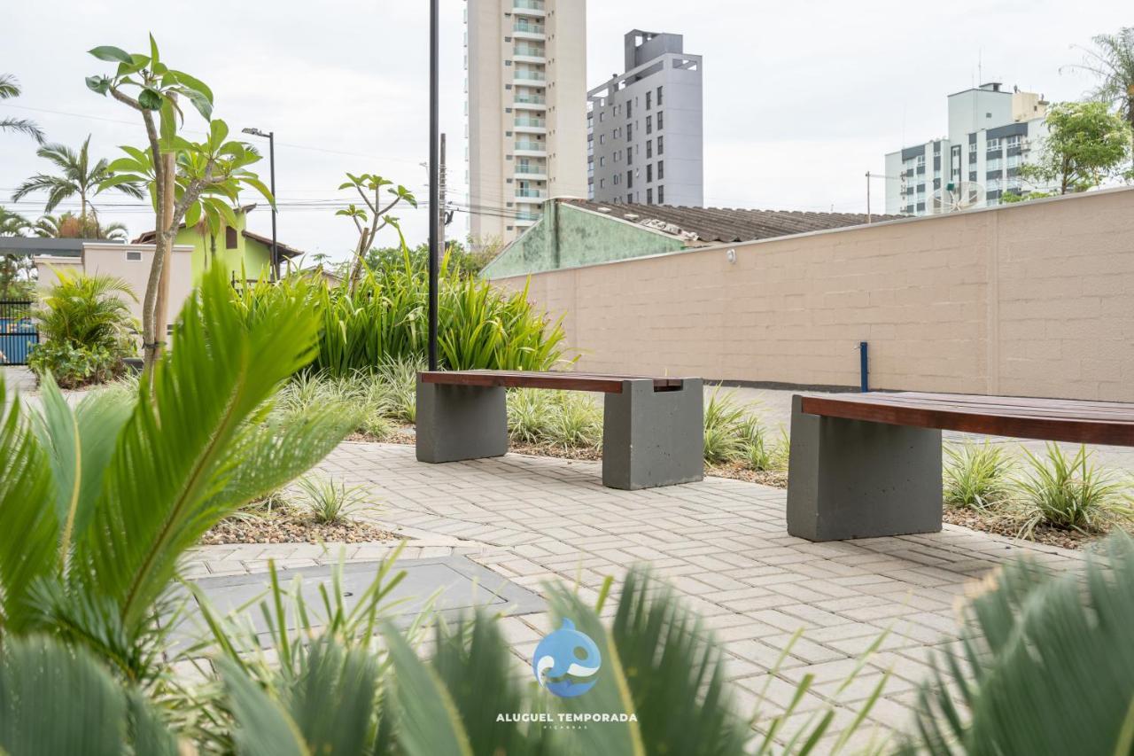 Apartamento Com Vista Mar, Ar-Condicionado, Wi-Fi Condominio Com Piscina, Quadra De Esportes Playground Infantil A 15 Minutos Do Beto Carreiro Piçarras Exteriör bild